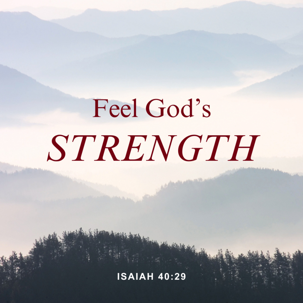 Feel God's Strength