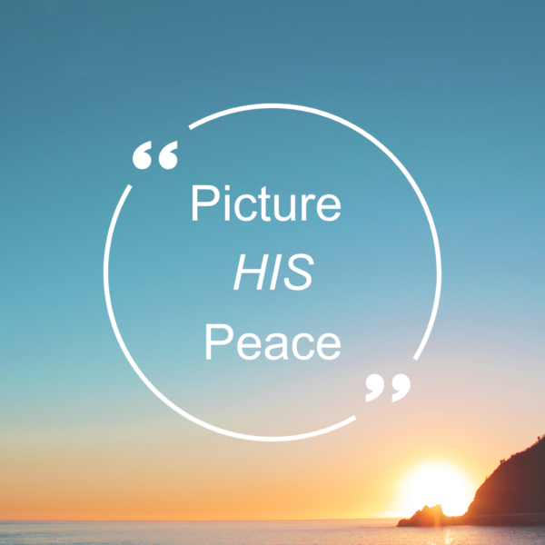 Picture his peace