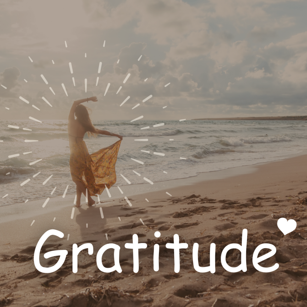 Cultivate gratitude!