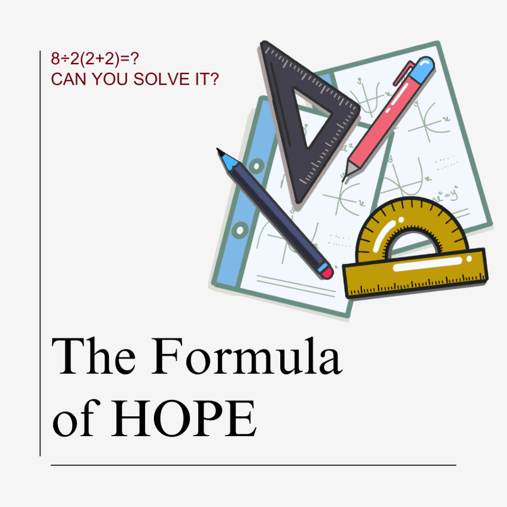 The formula of hope